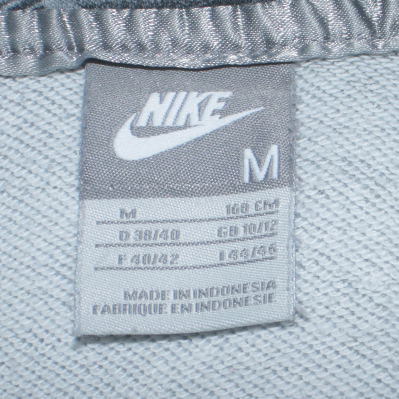 Nike Women Grey Full Zip Hoodie M Size 10/12 Soft Fleece Lined