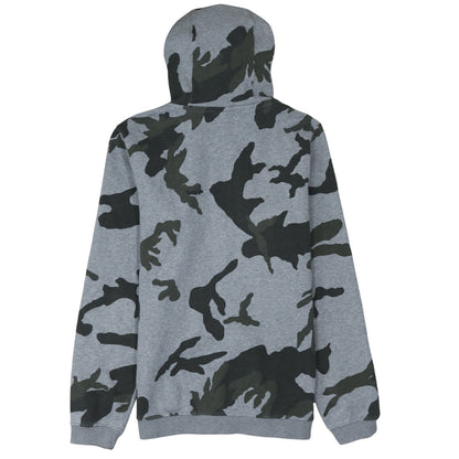 Nike Men's Grey Camouflage Full Zip Hoodie Size S