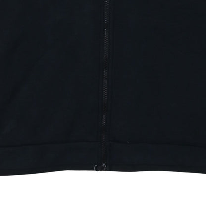 Nike Men's Black XL Full Zip Hoodie Cotton Blend