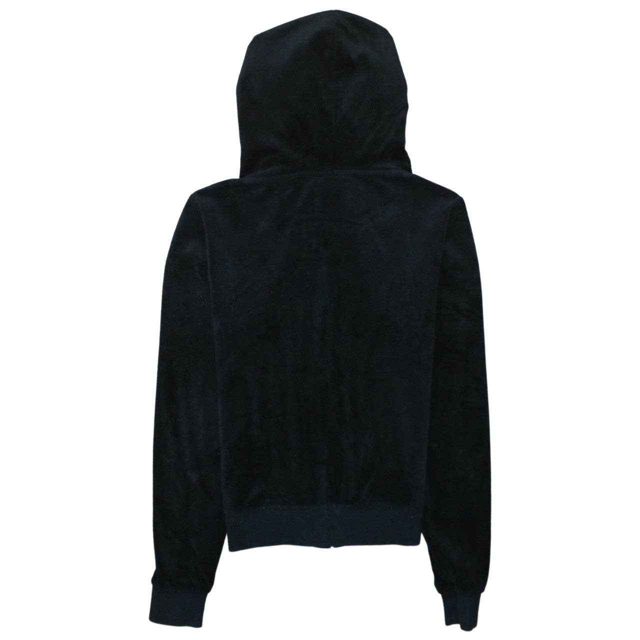 Juicy Couture Sport Women's Black XS Velour Full Zip Hoodie