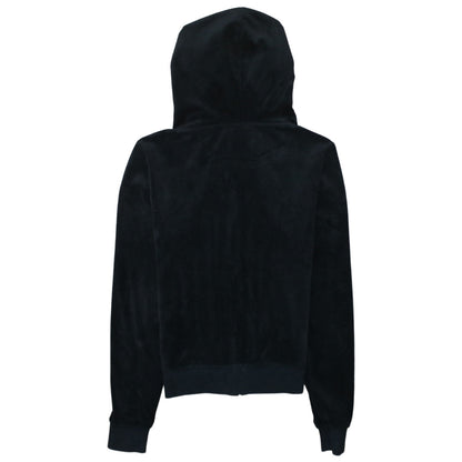 Juicy Couture Sport Women's Black XS Velour Full Zip Hoodie