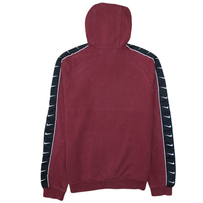 Nike Men's Red Pullover Hoodie Size S Sports Fleece Sweatshirt