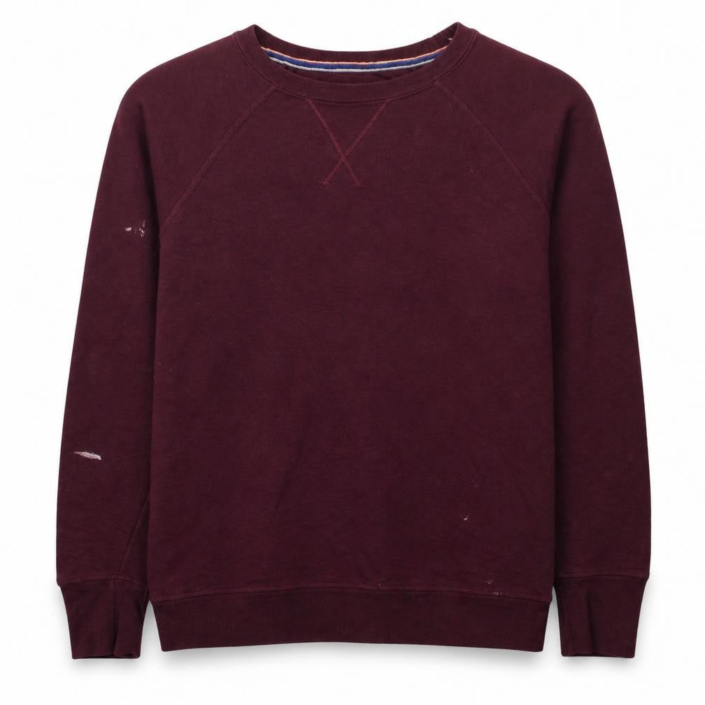 Champion Men's Red L Pullover Sweatshirt Crew Neck Fleece