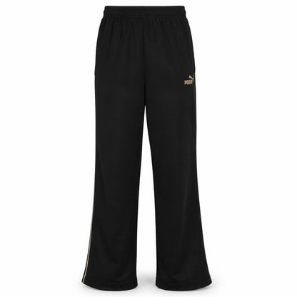 Puma Men’s Black Straight Leg Sweatpants S Polyester