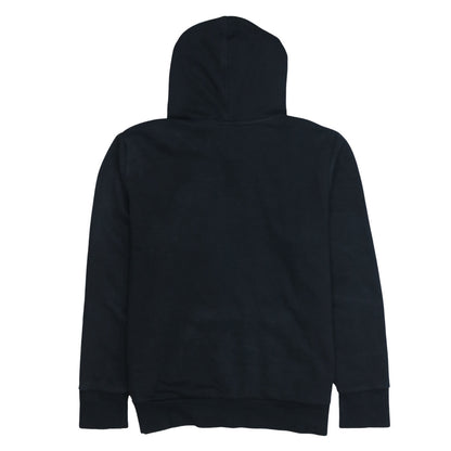 Puma Women's Black Pullover Hoodie Size L Cotton Blend Logo Design