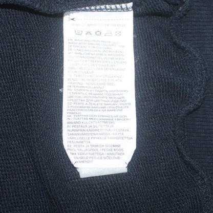 Puma Women's Black Pullover Hoodie Size L Cotton Blend Logo Design