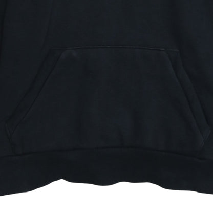 Puma Women's Black Pullover Hoodie Size L Cotton Blend Logo Design