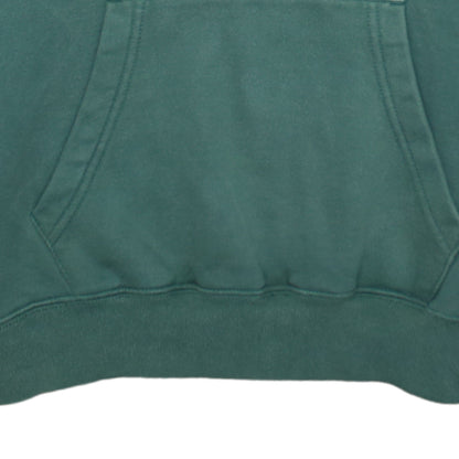 Champion Men's Green Pullover Hoodie Small Embroidered Logo Fleece