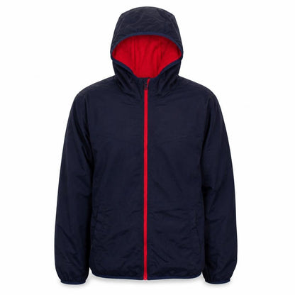 Jack & Jones Men's Blue Hooded Windbreaker Jacket Size M
