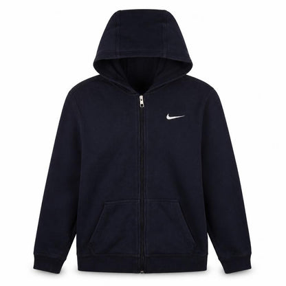 Nike Boys Black Full Zip Hoodie XL 13-15 Years Hooded Sweatshirt