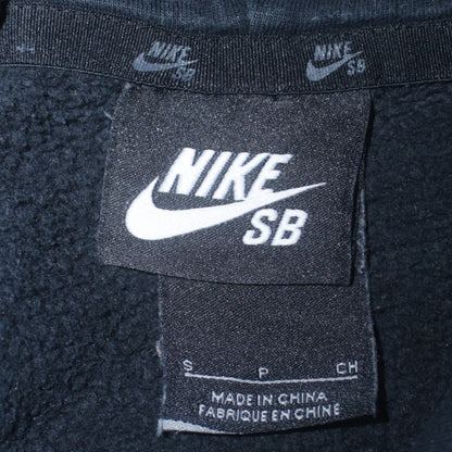 Nike SB Men's Black Pullover Hoodie Small Logo Skate Fleece