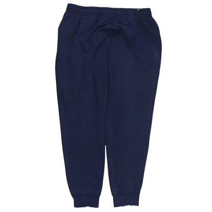 Puma Men Blue XL Sweatpants Elastic Waist Fleece Joggers