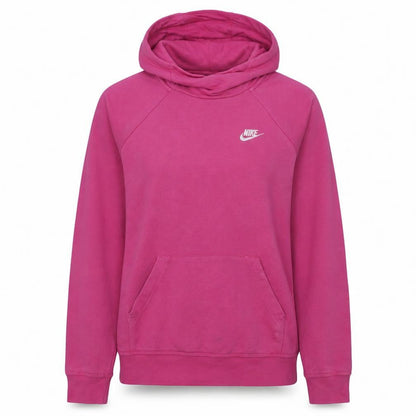Nike Women’s Pink Pullover Hoodie Medium Cotton Blend Casual