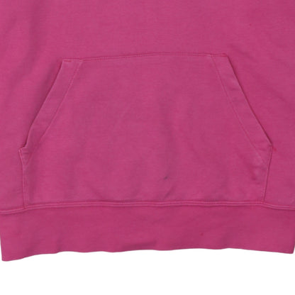 Nike Women’s Pink Pullover Hoodie Medium Cotton Blend Casual