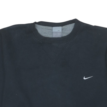 Nike Men's Black Crew Neck Pullover Sweatshirt Size S