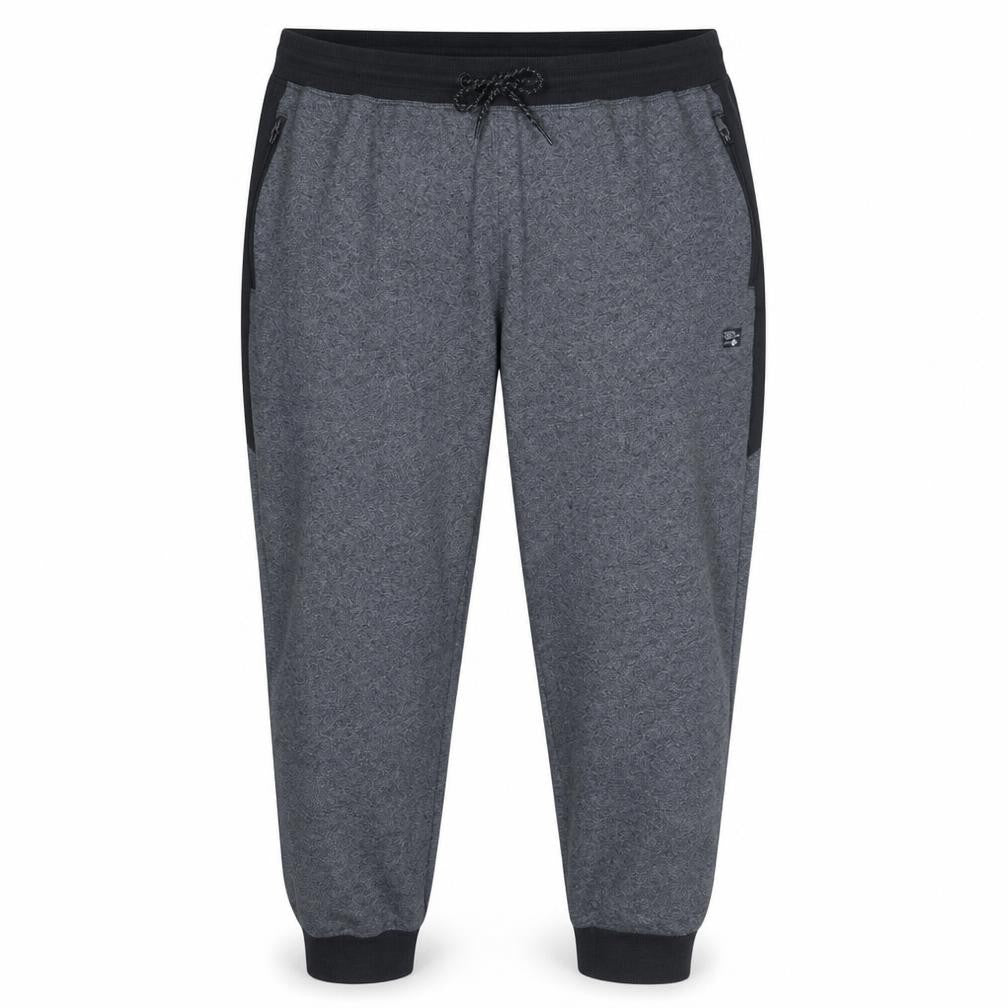 Angelo Litrico Men's Grey Jogger Trousers 2XL Elastic Waist Casual