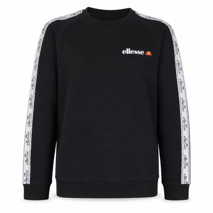 Ellesse Boys Black 14 Years Pullover Sweatshirt with Logo Trim