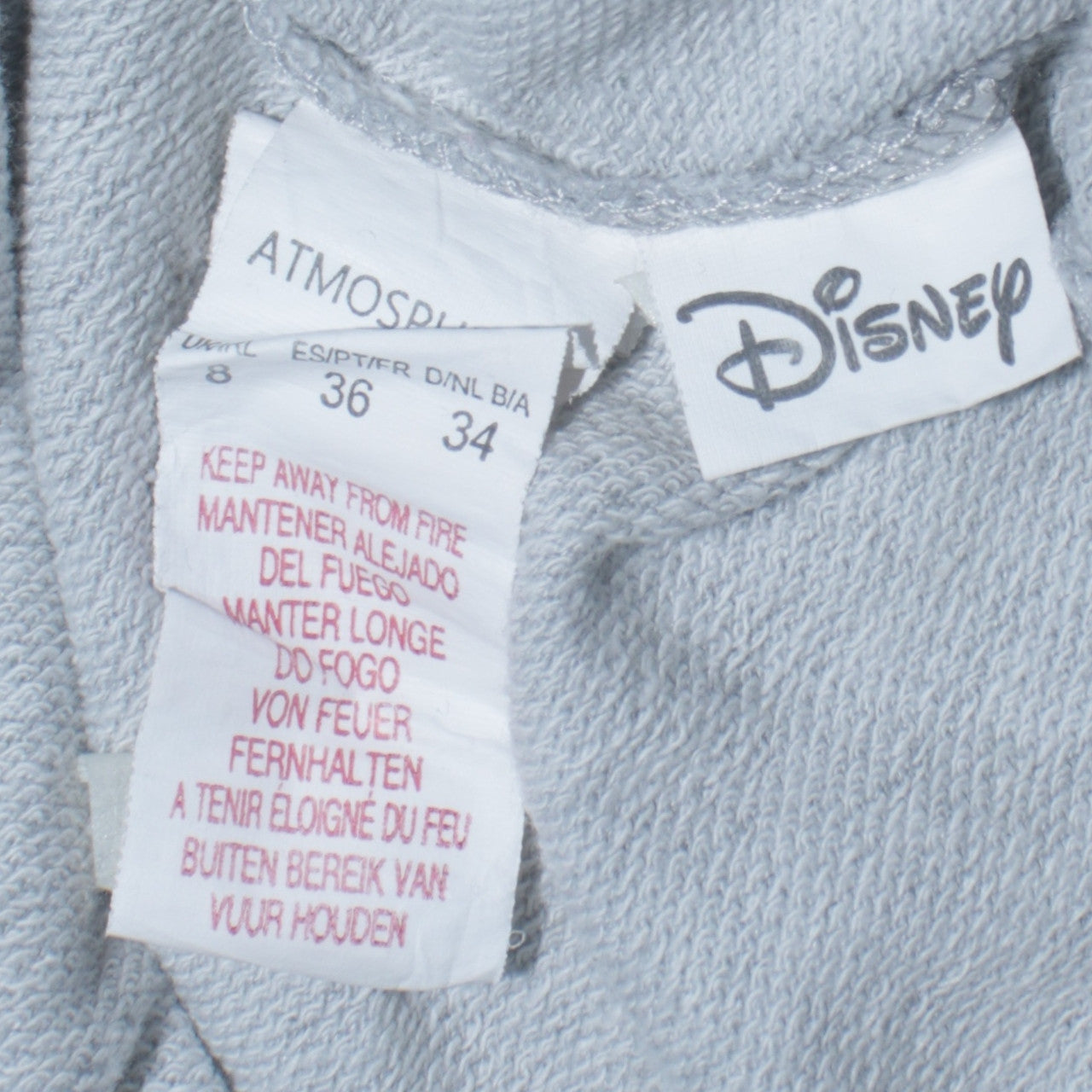 Disney Teens Grey Olaf Frozen Pullover Sweatshirt Size 8