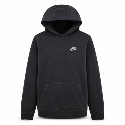 Nike Boys Black Pullover Hoodie XL 158-170cm Standard Fit Cotton Blend