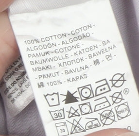 Levi's Women's Purple XL Floral Logo Cotton T-Shirt