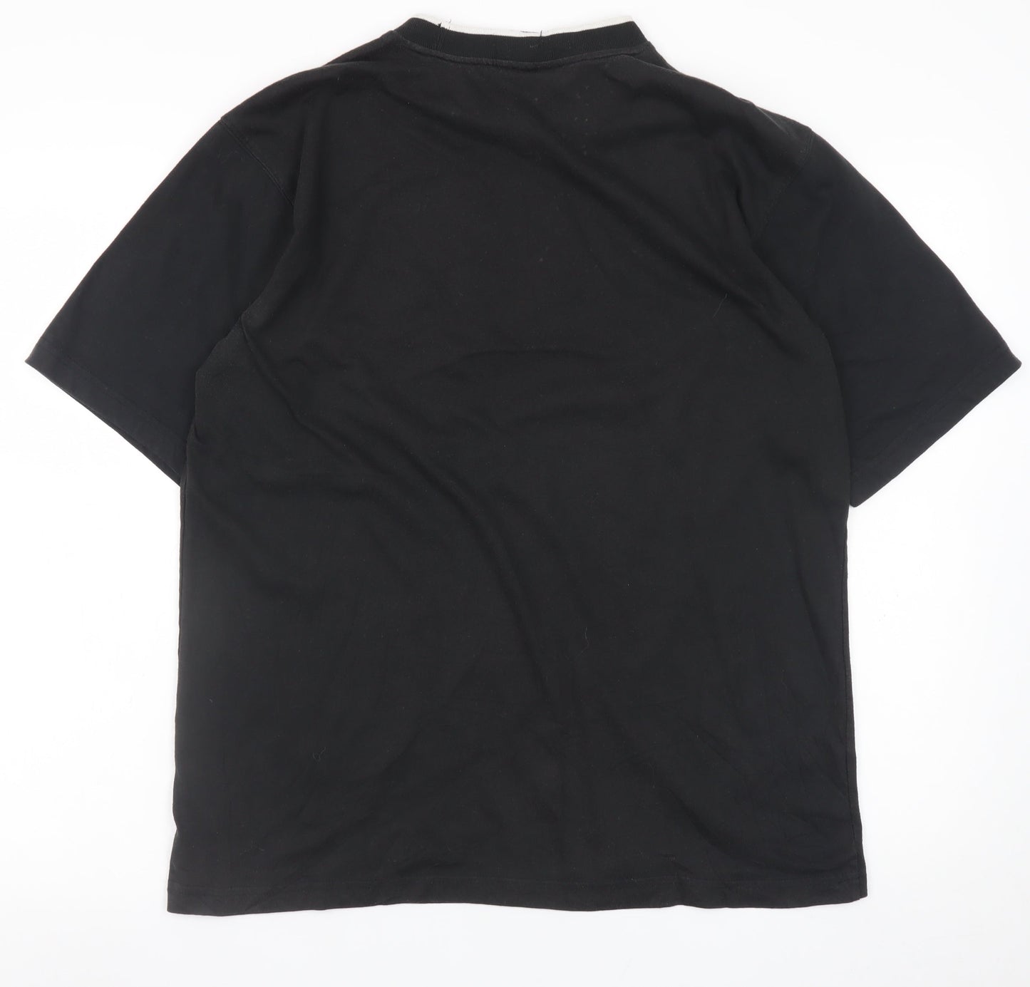 Umbro Men's Black Crew Neck Short Sleeve Sports T-Shirt Size L