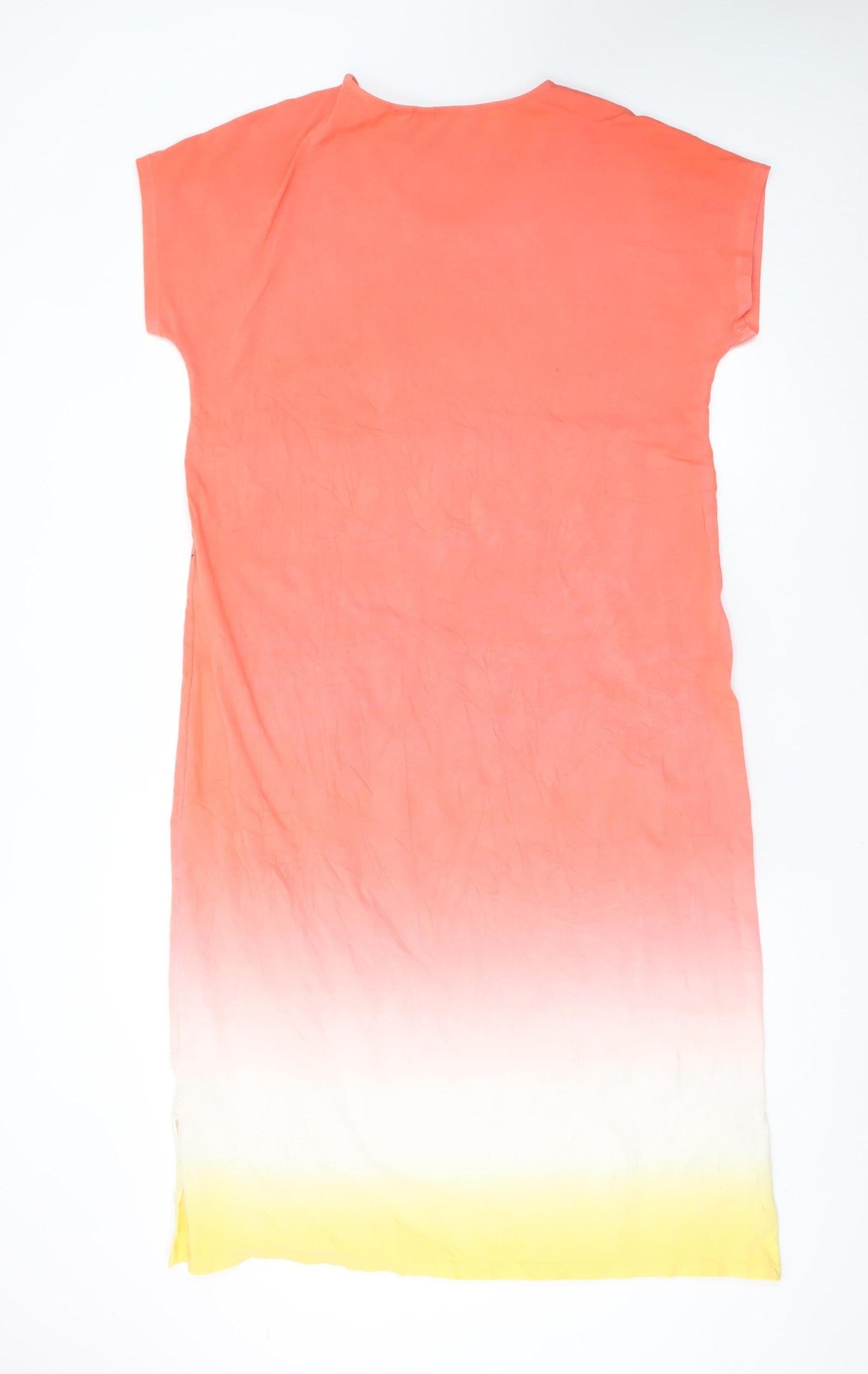 Lands' End Womens Multicoloured M T-Shirt Dress Cotton Stretch