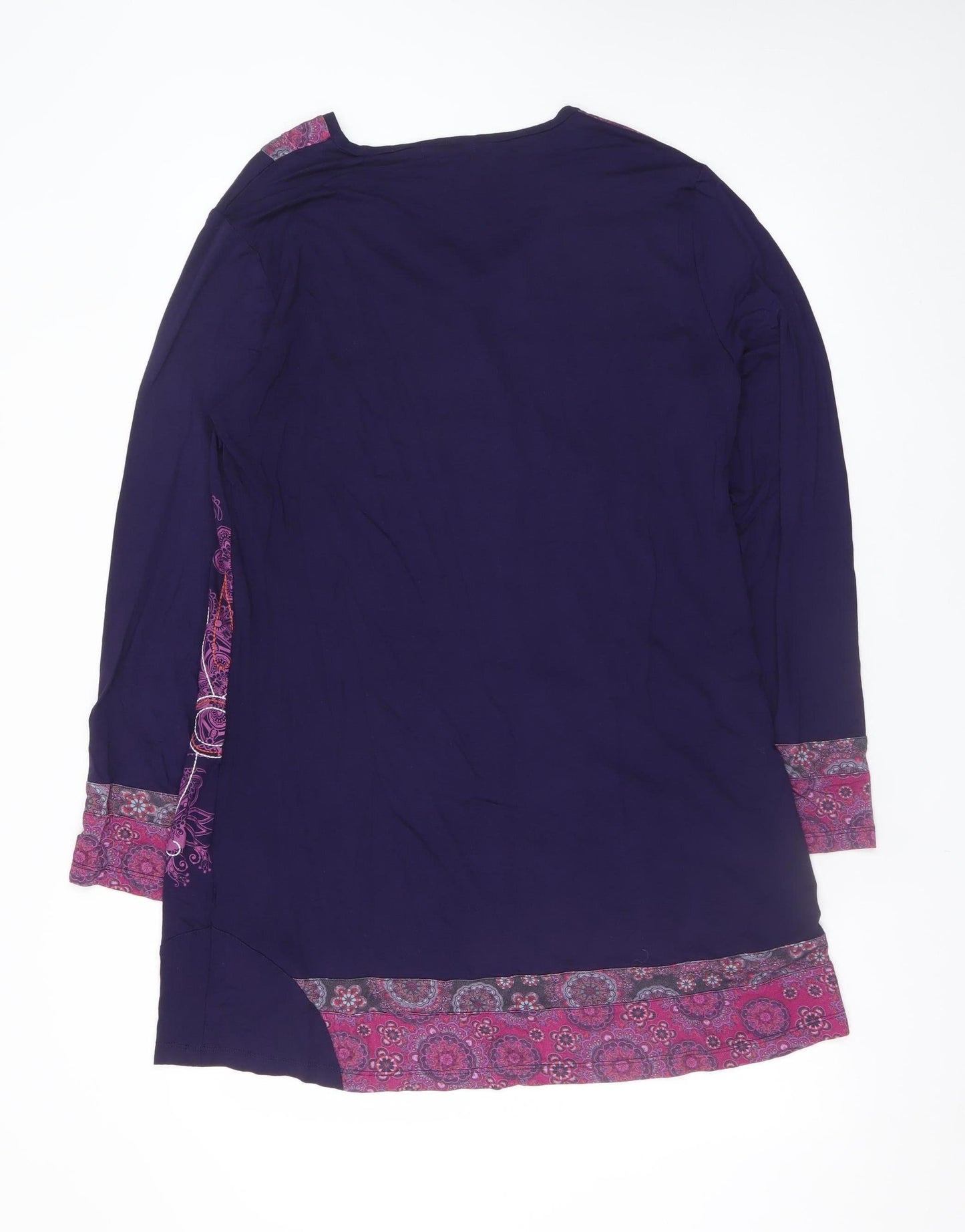 Joe Browns Women’s Purple Paisley A-Line Stretch Dress UK 18
