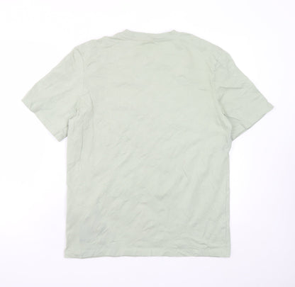 Jack & Jones Core Men's Green Graphic Print Crew Neck T-Shirt M
