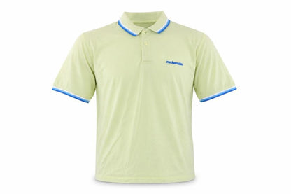 McKenzie Men's Beige Collared Cotton Short Sleeve Polo T-Shirt Size L