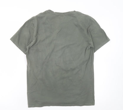 Levi's Men's Green Graphic 'Earth To Everyone' Crew Neck T-Shirt Size M