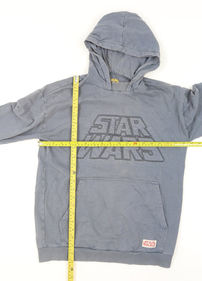 Marks and Spencer Boys Blue Star Wars Pullover Hoodie Size 13-14 Years