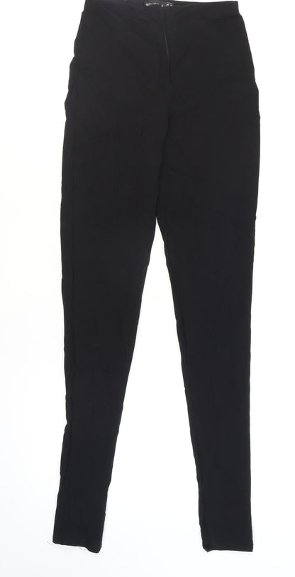 PrettyLittleThing Women’s Black Size 10 Slim Fit Stretch Leggings