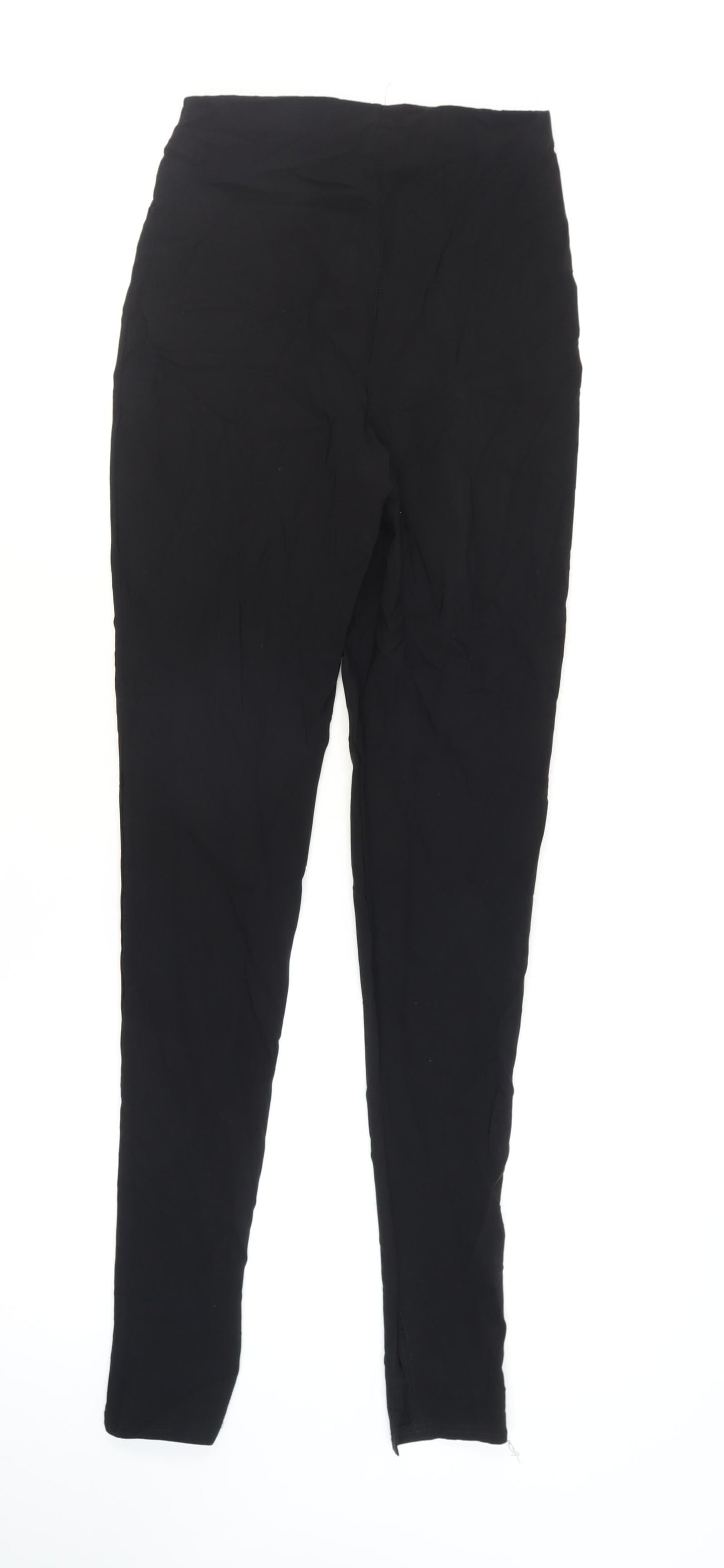 PrettyLittleThing Women’s Black Size 10 Slim Fit Stretch Leggings