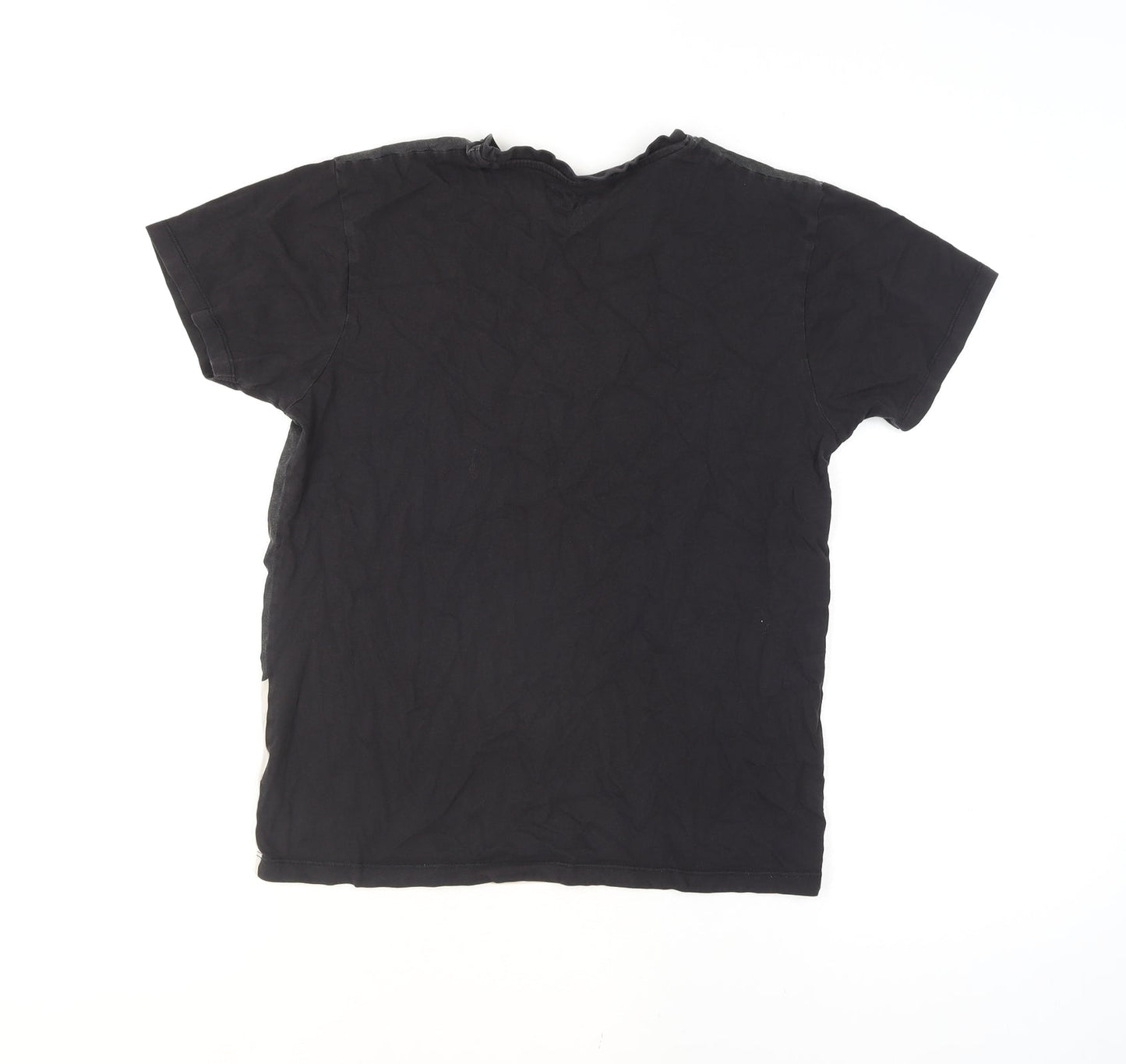 Cedar Wood State Men's Black Batman Graphic Short Sleeve T-Shirt M