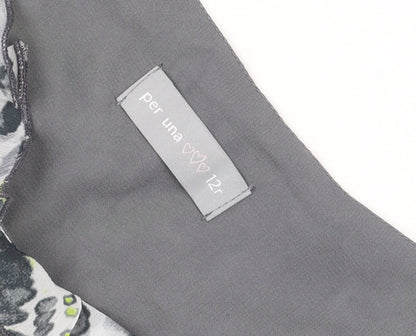 Marks and Spencer Per Una Women’s Multicoloured Size 12 Shift Dress