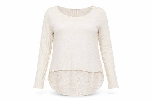 Mint Velvet Women's Ivory Linen Floral Tunic Blouse Size 10