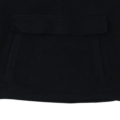 Champion Women Black Small 1/4 Zip Fleece Hoodie Pullover Casual