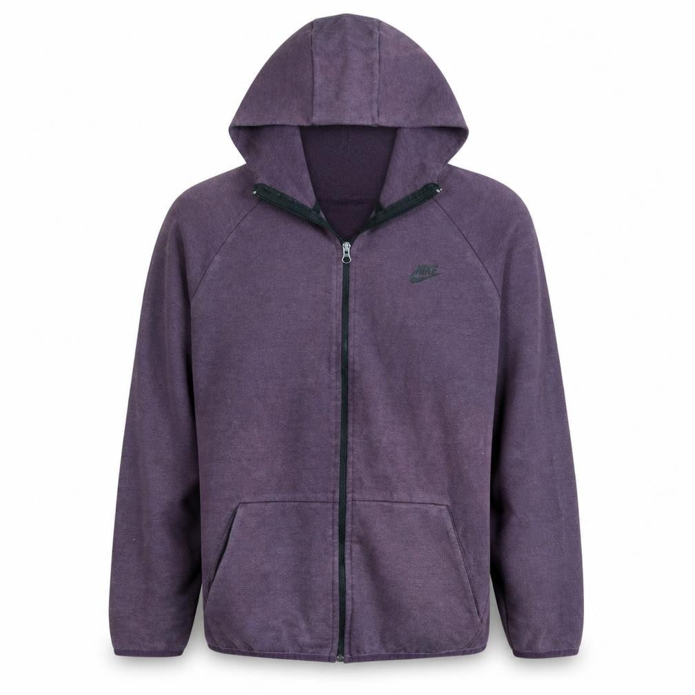 Nike Men's Purple Full Zip Hoodie XL Regular Fit Sportswear