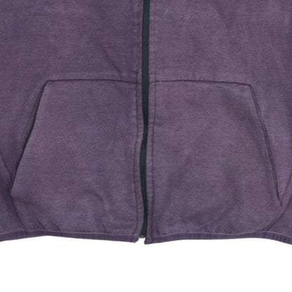 Nike Men's Purple Full Zip Hoodie XL Regular Fit Sportswear