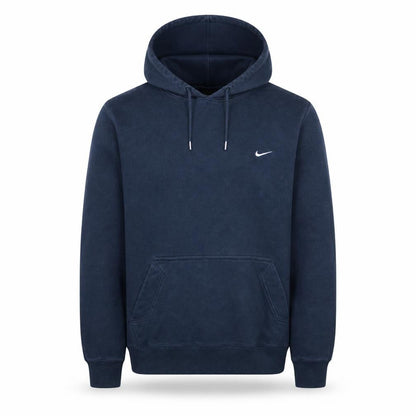 Nike Men's Blue Pullover Hoodie Small Fleece Logo Sweatshirt