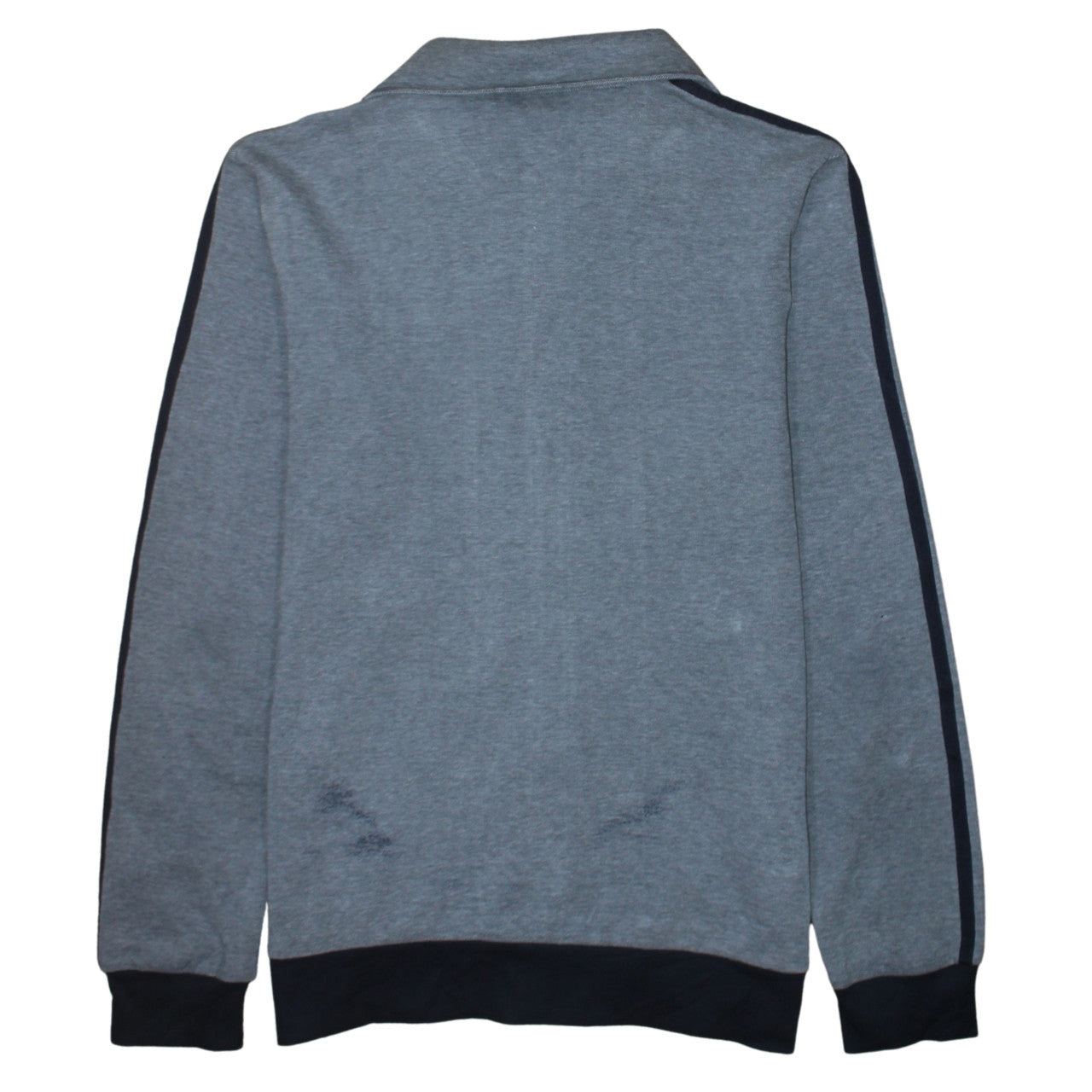 Adidas Men's Grey Track Jacket Small Regular Fit Full Zip Sports Top