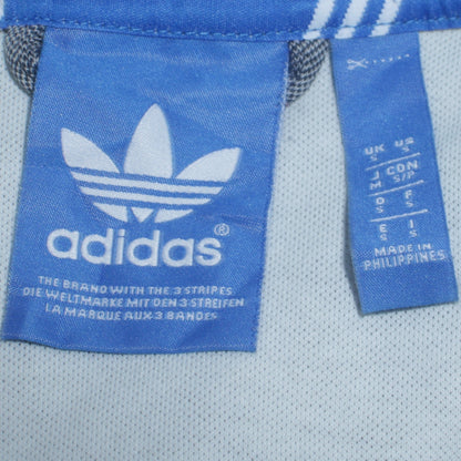 Adidas Men's Grey Track Jacket Small Regular Fit Full Zip Sports Top