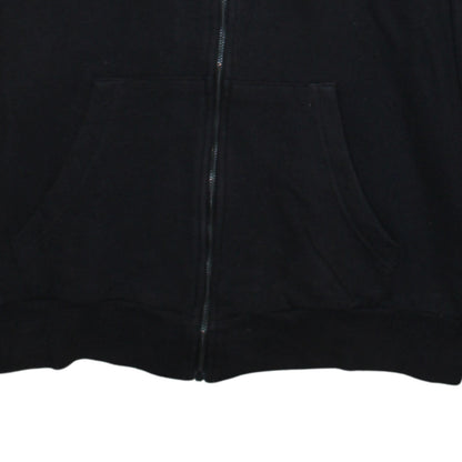 Adidas Women Black Full Zip Hoodie Size XL Hooded Sweatshirt