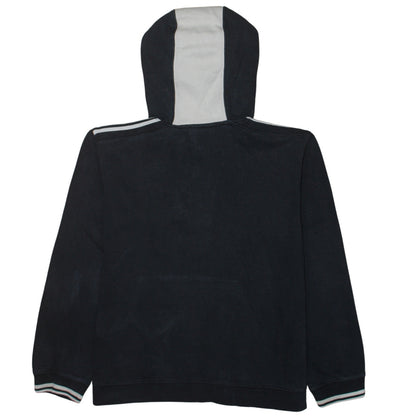 Nike Boys Black Pullover Hoodie with Logo and Drawstring Hood Size M