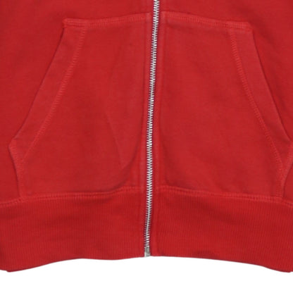 Nike Men's Red Full Zip Hoodie XS - Classic Sportswear