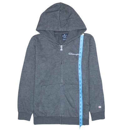 Champion Boys Grey Full Zip Hoodie Size 11-12 Years Regular Fit