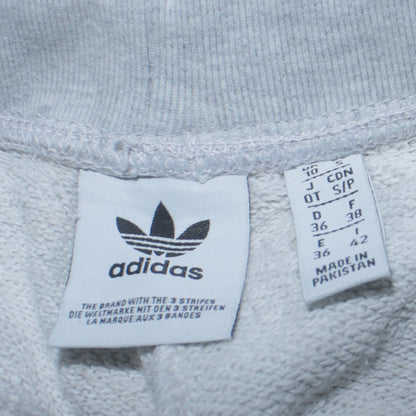 Adidas Womens Grey Jogger Sweatpants Size 10 Cotton Blend Activewear