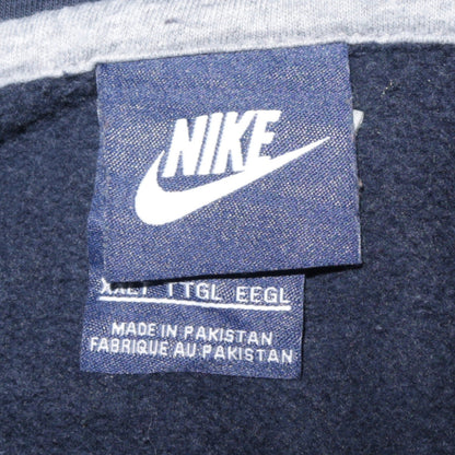 Nike Men's Blue Full Zip Hoodie 2XL Hooded Sweatshirt