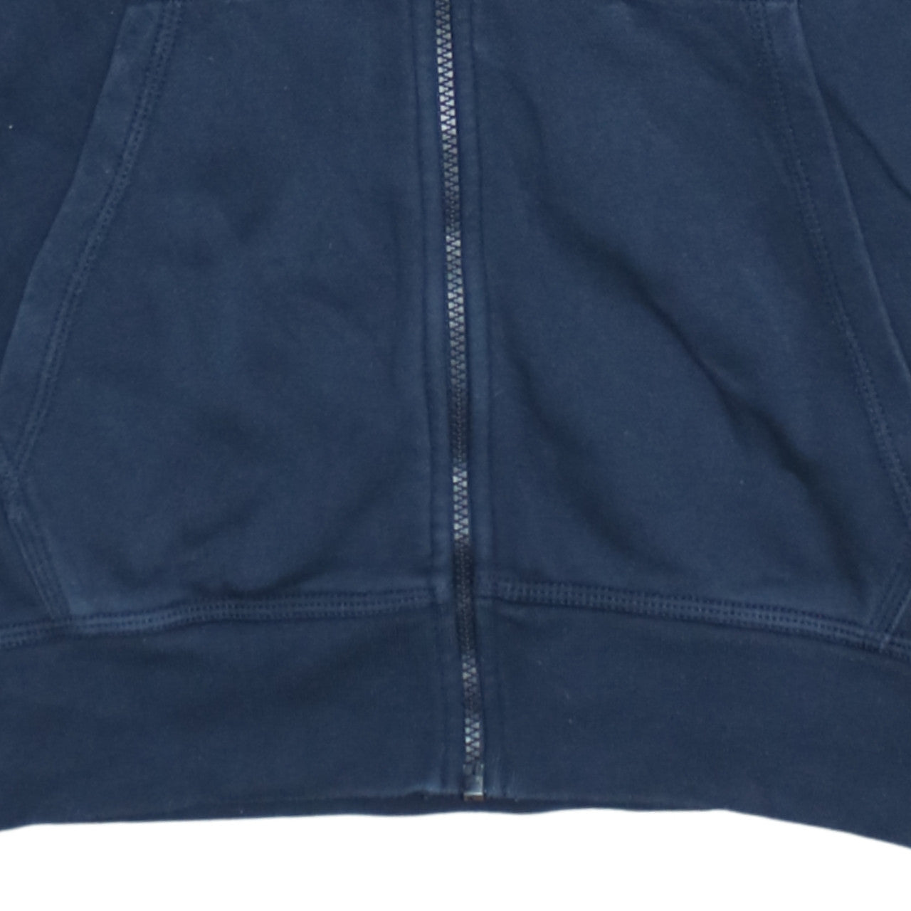 Nike Men's Blue Full Zip Hoodie 2XL Hooded Sweatshirt