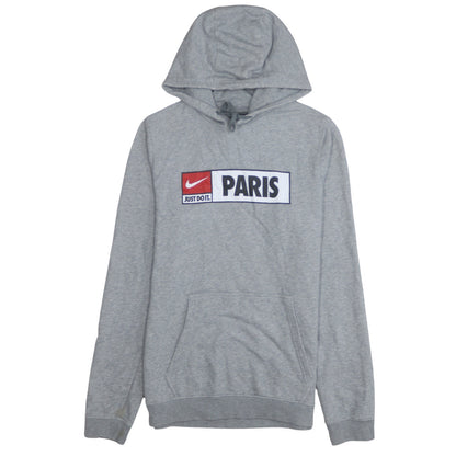 Nike Men's Grey Paris Pullover Hoodie Size S Graphic Print